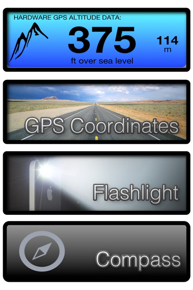 Altimeter GPS Lite Screenshot